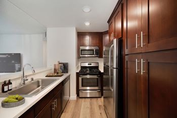 Kitchen at Croft Plaza Apartments, West Hollywood, 90069